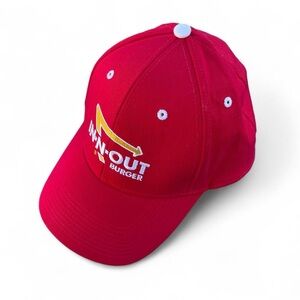 In-N-Out Burger Cap – Red & White (Size Large/XL)